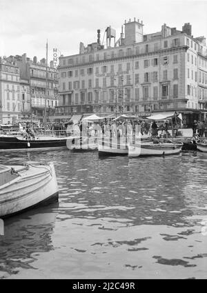 Port de Marseille ca: 1935 Banque D'Images