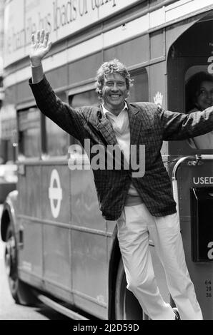 Michael Crawford et Sarah Brightman qui sont les vedette dans la nouvelle comédie musicale, le fantôme de l'Opéra, par Andrew Lloyd Webber et Harold Prince. 27th mai 1986. Banque D'Images