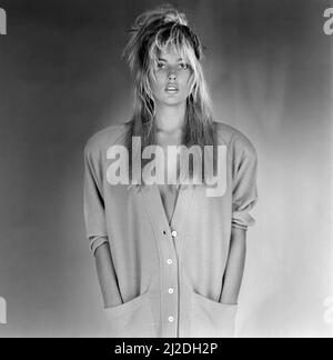 Mandy Smith. 20th août 1986. Banque D'Images