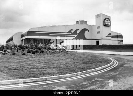 Le centre Sun Center de Rhyl, Rhyl, au nord du pays de Galles. Juin 1986. Banque D'Images