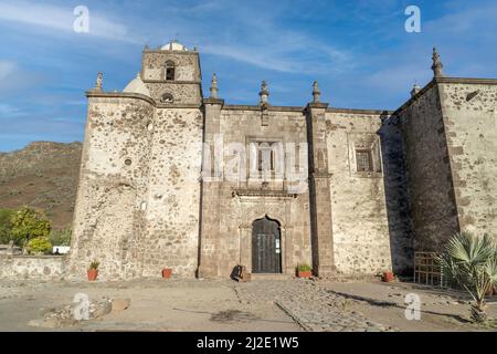 san francisco javier vigge biaindo mission loreto construit en 1744 sur le site indien Banque D'Images