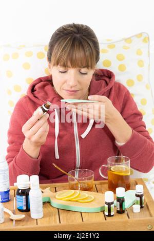 Maux d'hiver Banque D'Images