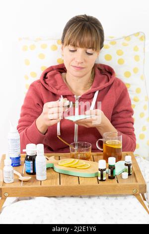 Maux d'hiver Banque D'Images