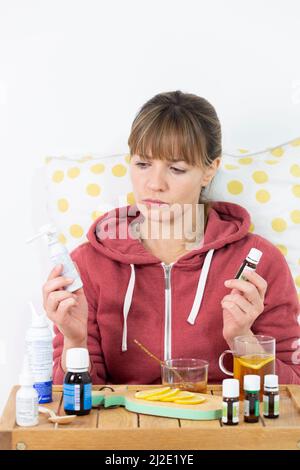 Maux d'hiver Banque D'Images