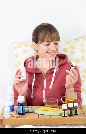 Maux d'hiver Banque D'Images