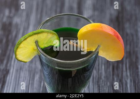Spiruline liquide Banque D'Images