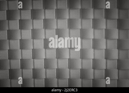 abstrait blanc et argent sont gris clair modèle avec le dégradé est avec le mur de plancher texture métal doux tech diagonal fond noir foncé propre Banque D'Images