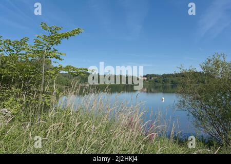 Brucher Talsperre Reservoir,Marienheide,Oberbergischer Kreis,Allemagne Banque D'Images