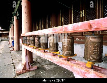 Mongolie. Le monastère de la paisible Felicity (Amarbayasgalant) est situé près de la rivière Selenge dans la vallée d'Iven. Banque D'Images