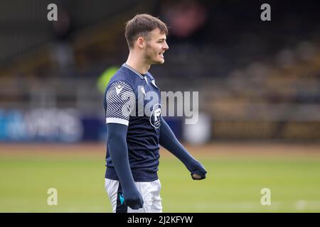 2nd avril 2022 ; Dens Park, Dundee, Écosse : Scottish Premier League football, Dundee versus Aberdeen ; Banque D'Images