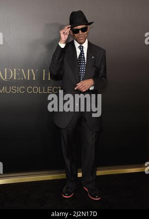 Las Vegas, États-Unis. 02nd avril 2022. Jimmy Jam marchant sur le tapis rouge à la Recording Academy Honors présenté par le Black Music collective theld à Resorts World Las Vegas à Las Vegas, NV le 2 avril 2022. (Photo de Scott Kirkland/Sipa USA) crédit: SIPA USA/Alay Live News Banque D'Images