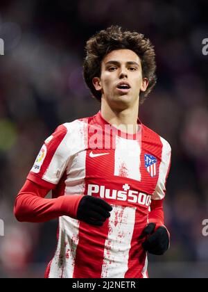 Joao Felix de l'Atletico de Madrid Banque D'Images