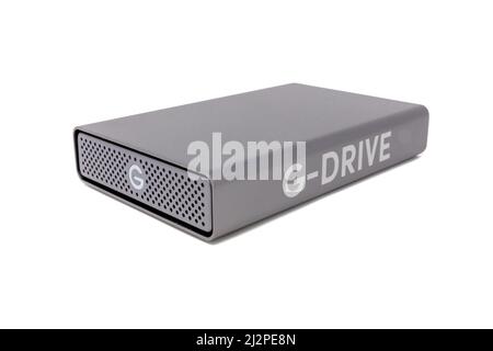 Disque dur de bureau SanDisk Professional G-DRIVE Banque D'Images