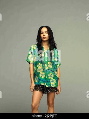 ZOE KRAVITZ en HAUTE FIDÉLITÉ (2020), réalisé par NATASHA LYONNE, JESSE PERETZ et JEFFREY REINER. Crédit : ABC SIGNATURE STUDIOS / Album Banque D'Images