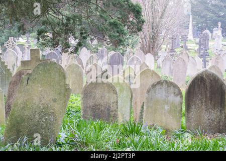 Ancien cimetière de Southampton Banque D'Images