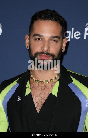 Beverly Hills, États-Unis. 02nd avril 2022. Johnny Sibilly participe aux GLAAD Media Awards 33rd le 02 avril 2022 à Beverly Hills, en Californie. Photo: Crash/imageSPACE crédit: Imagespace/Alamy Live News Banque D'Images