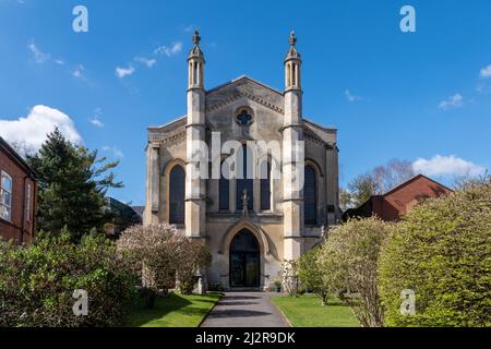 Église méthodiste de Northbrook Street à Newbury, Berkshire, Angleterre, Royaume-Uni Banque D'Images