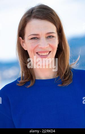 Céline Sallette participe à l'Infiniti Photocall lors du Festival des Canneseries de 5th, le 03 avril 2022 à Cannes, en France. Photo de David Niviere/ABACAPRESS.COM Banque D'Images