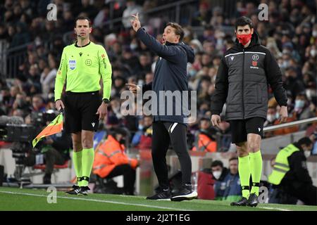 Barcelone, Espagne. 03rd avril 2022. La Liga Spanish la Liga football Match FC Barcelona vs Sevilla au Camp Nou Stadium, Barcelone 02 avril, 2022 900/Cordin Press Credit: CORDIN PRESS/Alay Live News Banque D'Images