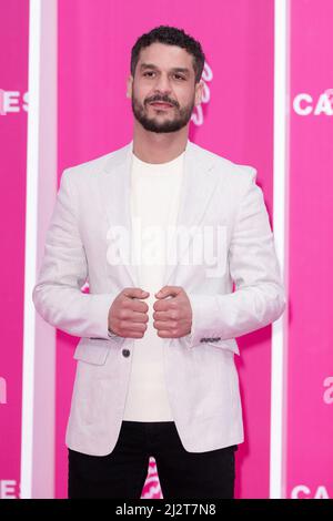 Cannes, France. 03rd avril 2022. Soufiane Guerrab assiste au tapis rose lors du Festival des Canneseries 5th, le 03 avril 2022 à Cannes, France. Photo de David Niviere/ABACAPRESS.COM crédit: Abaca Press/Alay Live News Banque D'Images