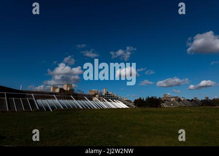 Aile Crescent, centre de Sainsbury Banque D'Images