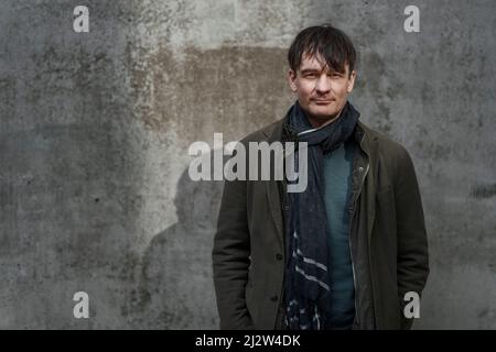 Le journaliste britannique Jack Fairweather, auteur du volontaire, photographié à Stockholm, en Suède, le 30 mars 2022. Photo: Paul Wennerholm / TT / code 12110 Banque D'Images