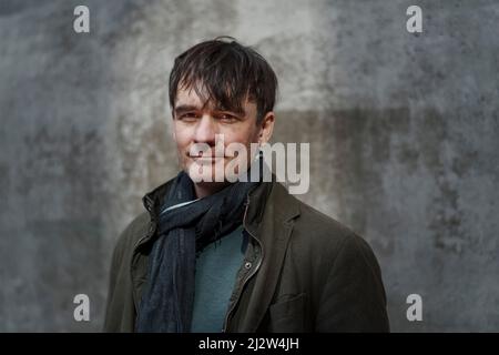 Le journaliste britannique Jack Fairweather, auteur du volontaire, photographié à Stockholm, en Suède, le 30 mars 2022. Photo: Paul Wennerholm / TT / code 12110 Banque D'Images