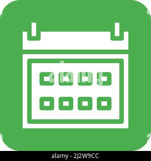 Illustration de la conception de l'icône du vecteur de calendrier Illustration de Vecteur