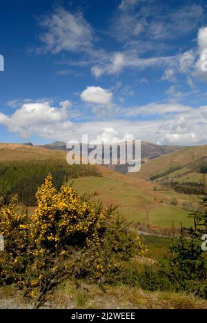 Vue depuis le sud de Cader/Cadair Idris Banque D'Images