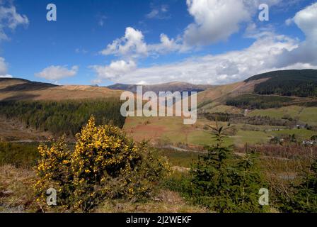 Vue depuis le sud de Cader/Cadair Idris Banque D'Images