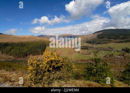 Vue depuis le sud de Cader/Cadair Idris Banque D'Images