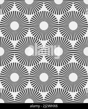 Illustration du motif graphique d'illusion sans couture Banque D'Images