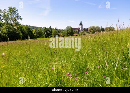 Vornbach, Château de l'abbaye bénédictine de Vornbach Banque D'Images