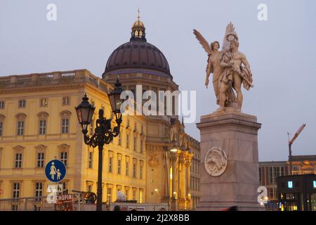 Forum Humboldt au Palais de Berlin, Berlin-Mitte, Allemagne Banque D'Images