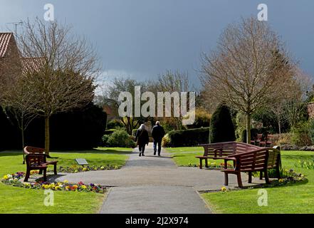 Jardins du couronnement à Beverley, East Yorkshirte, Angleterre, Royaume-Uni Banque D'Images