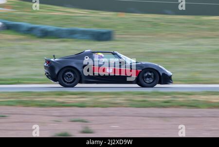 Course de coupe Lotus Exige 260 sur le circuit d'Ascari à Ronda Espagne - Circuito Ascari Resort Banque D'Images