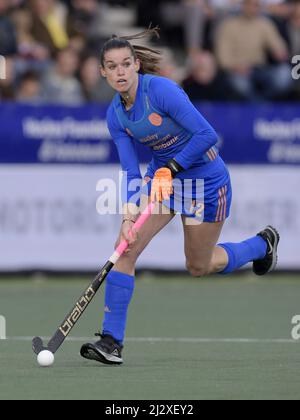 AMSTELVEEN - Lidewij Welten des femmes de hockey des pays-Bas pendant le match de la FIH Pro League entre les pays-Bas et les Etats-Unis au stade Wagener le 3 avril 2022 à Amstelveen, pays-Bas. ANP | hauteur néerlandaise | Gerrit van Keulen Banque D'Images