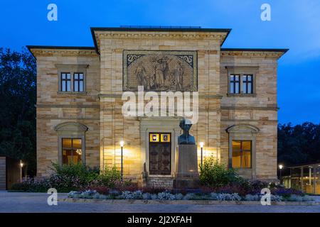 Bayreuth, maison de Wahnfried Banque D'Images