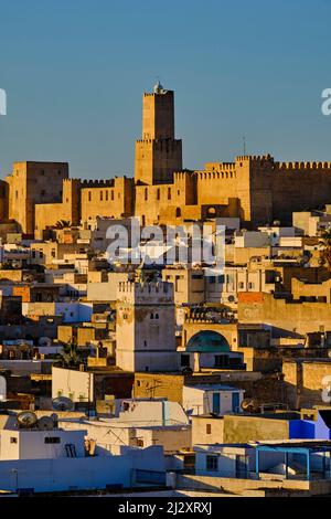 Tunisie, Sousse, médina classée au patrimoine mondial de l'UNESCO, la kasbah Banque D'Images