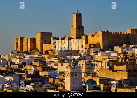 Tunisie, Sousse, médina classée au patrimoine mondial de l'UNESCO, la kasbah Banque D'Images