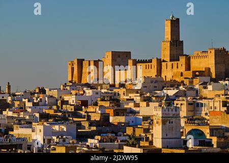 Tunisie, Sousse, médina classée au patrimoine mondial de l'UNESCO, la kasbah Banque D'Images