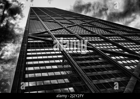 John Hancock Zentrum - Vereinigte Staaten Amerika Banque D'Images