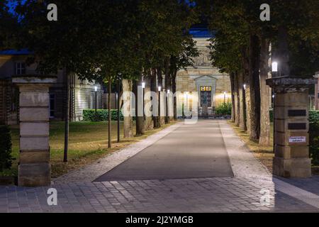 Bayreuth, maison de Wahnfried Banque D'Images