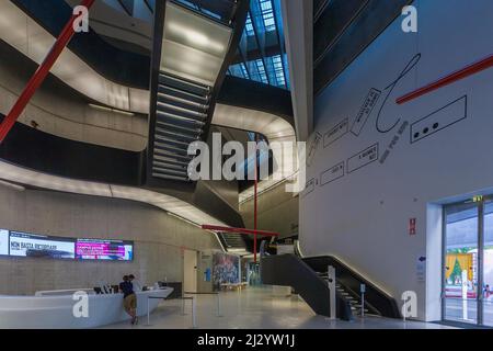 Rome, MAXXI - Musée national de l'Arti del XXI Secolo Banque D'Images