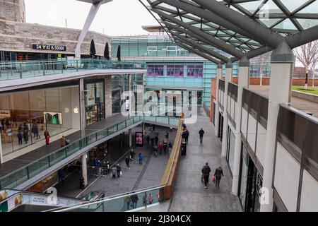 Centre commercial Liverpool One Banque D'Images