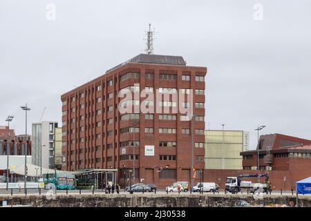 Quartier général de la police de Merseyside Banque D'Images