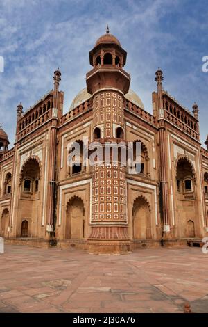 New Delhi, Inde. Tombe de Safdarjang, construite en 1753-54. Banque D'Images