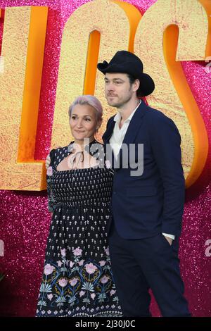 Aaron Nee participe au contrôle spécial de « The Lost City » au Royaume-Uni à Cineworld Leicester Square à Londres Banque D'Images