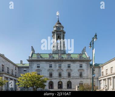 PORTLAND, États-Unis - SEP 15, 2017: Hôtel de ville à Portland. Portland est rempli de bâtiments en briques datant de 19th ans. Banque D'Images
