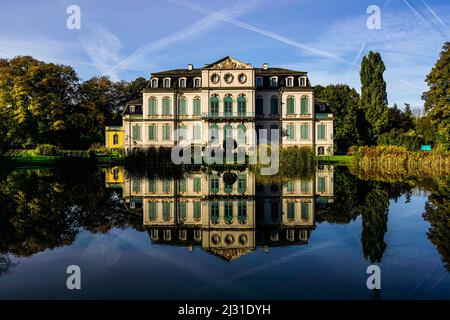 Château de Wilhelmsthal à Calden près de Kassel, quartier de Kassel, Hesse du Nord, Hesse, Allemagne Banque D'Images